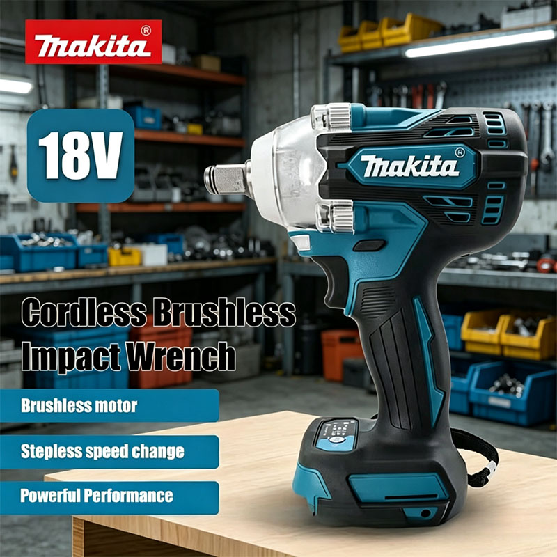Makita DTW300 18V Brushless Hi - огляд і ціна Makita Drill Dtw300