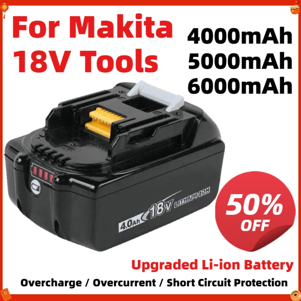 6000mAh Upgraded Battery For M - огляд і ціна Makita Drill Dtw300
