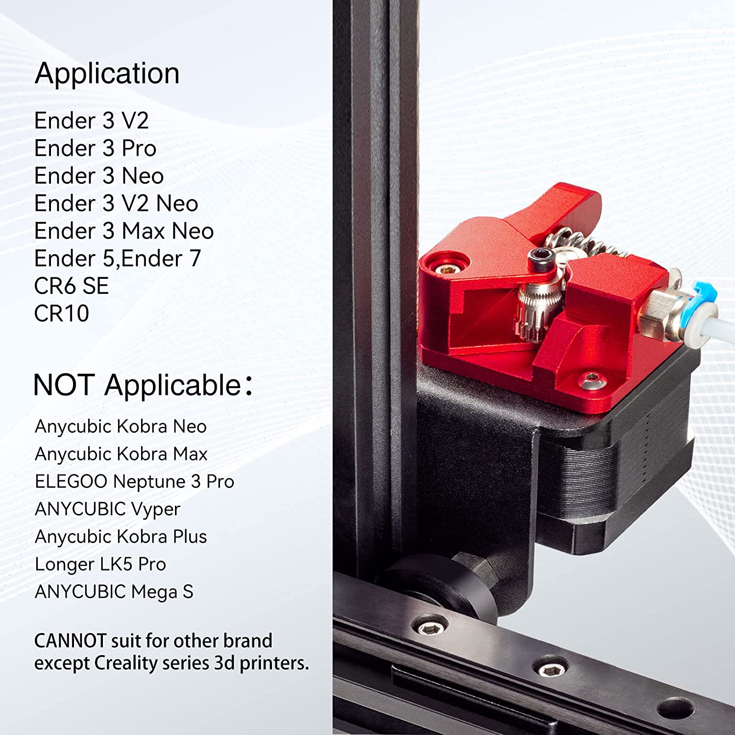 Upgrade Kit Dual Gear Extruder - огляд і ціна Creality Printer Ender 3