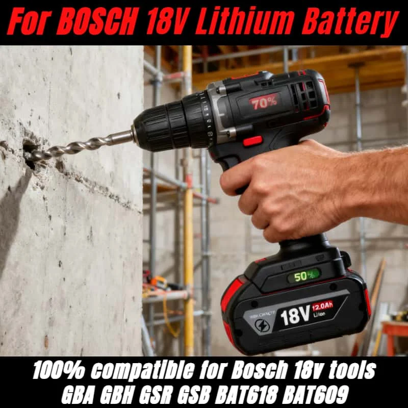 Hot Sale! for Bosch 18V 12.0Ah - огляд і ціна Bosch Drill Gsb 18V